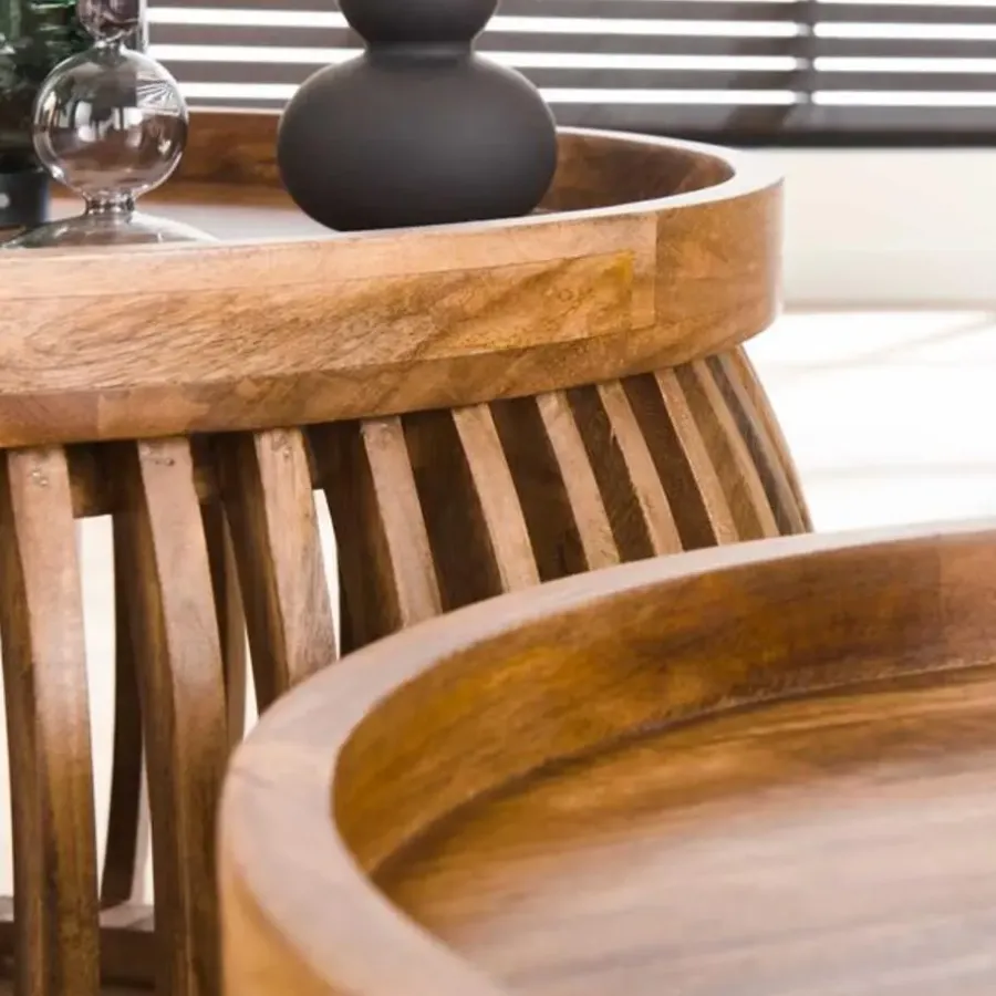 Salontafels-Hoyz Collection Hoyz - Salontafel Tweak Curve - Set van 2