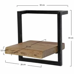 Wandplanken-Hoyz Collection Hoyz - Wandplank Edge - 30cm - Acaciahout