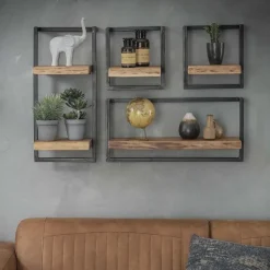 Wandplanken-Hoyz Collection Hoyz - Wandplank Edge - 30cm - Acaciahout