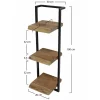 Hoyz Collection Hoyz - Wandplank Edge - 30cm - Acaciahout - Bruin