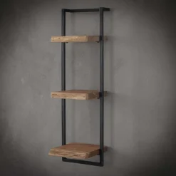 Hoyz Collection Hoyz - Wandplank Edge - 30cm - Acaciahout - Bruin