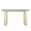 Bartafels-Hoyz Collection - Bartafel Romano Arch Plat Ovaal 180cm - Keramiek Travertin