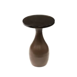Hoyz Collection - Bijzettafel Eclipse Druppel S - Koper Antiek Finish