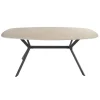 Ovale Eettafels-Hoyz Collection - Eetkamertafel 180 Ceramic - Ceramic Travertine