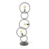 Staande Lampen-Hoyz Collection - Vloerlamp Loop 3-lichts - Artic Zwart