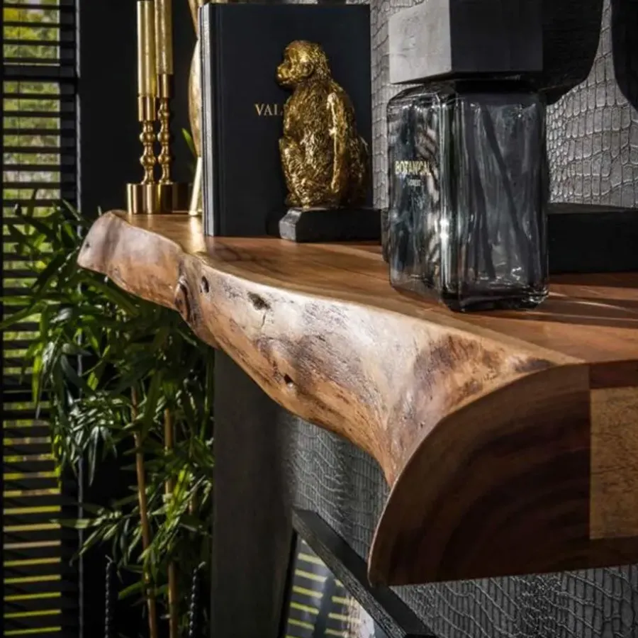 Hoyz Collection - Wandplank Tree 150cm - Acaciahout - M