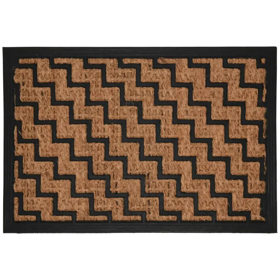Deurmatten-H&S Collection Deurmat - binnen en buiten - kokos - 60 x 40 cm