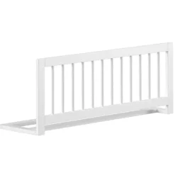 Kinderbedden-Vipack Huisbed Forrest 90x200cm met bedhekje en bedlade - wit beukenhout