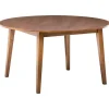 Ronde Eettafels-Leen Bakker HUNTLEY - Eettafel - Donkerhout - 140 cm - MDF