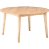 Ronde Eettafels-Leen Bakker HUNTLEY - Eettafel - Lichtbruin - 140 cm - MDF
