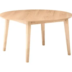 Ronde Eettafels-Leen Bakker HUNTLEY - Eettafel - Lichtbruin - 140 cm - MDF