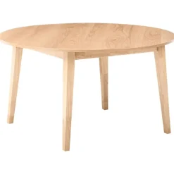 Ronde Eettafels-Leen Bakker HUNTLEY - Eettafel - Lichtbruin - 140 cm - MDF