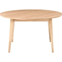 Ronde Eettafels-Leen Bakker HUNTLEY - Eettafel - Lichtbruin - 140 cm - MDF