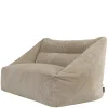 Zitzakken-icon - Cecilia Zitzak Bank - Ribfluweel - Beige