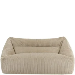 Zitzakken-icon - Cecilia Zitzak Bank - Ribfluweel - Beige