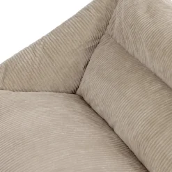 Zitzakken-icon - Cecilia Zitzak Bank - Ribfluweel - Beige
