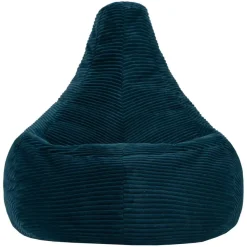 Zitzakken-icon - Dalton XL Zitzak Fauteuil - Gaming - Ribfluweel - Blauwgroen