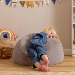 icon - Kingston Kinderzitzak - Fleece - Grijs
