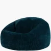 Zitzakken-icon - Kingston XL Zitzak Fauteuil - Ribfluweel - Blauwgroen