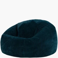 Zitzakken-icon - Kingston XL Zitzak Fauteuil - Ribfluweel - Blauwgroen