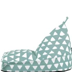 Zitzakken-icon - Lounge Kinderzitzak Stoel - Binnen - Buiten - Saliegroen