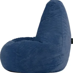 Zitzakken-icon Kinderzitzakken Dalton - Corduroy Zitzak - Denimblauw