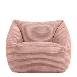 Zitzakken-icon Kinderzitzakken Morgan - Corduroy Zitzak met Vulling - Oud roze