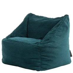 Zitzakken-icon Kinderzitzakken Morgan - Corduroy Zitzak met Vulling - Blauwgroen
