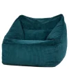 icon Zitzack Natalia - Corduroy Zitzakfauteuil - Blauwgroen