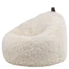 icon Zitzak Cocoon - Zitzak van Imitatiebont - Wit