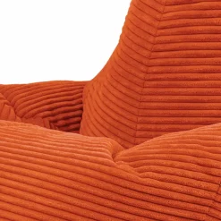 icon Zitzak Dalton - Corduroy Zitzak Volwassenen - Oranje