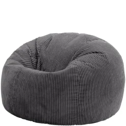 icon Zitzak Kingston - Corduroy Zitzak Volwassenen - Houtskool