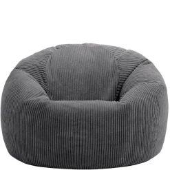 icon Zitzak Kingston - Corduroy Zitzak Volwassenen - Houtskool