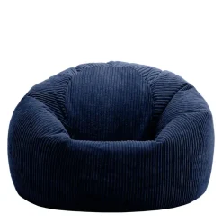 Zitzakken-icon Zitzak Kingston - Corduroy Zitzak Volwassenen - Marineblauw