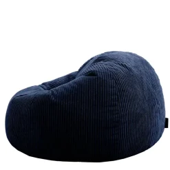 Zitzakken-icon Zitzak Kingston - Corduroy Zitzak Volwassenen - Marineblauw