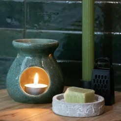 Geurstokjes-Ideas 4 Seasons Ideas4seasons Amberblokjes/geurblokjes - eucalyptus geur - 3x stuks