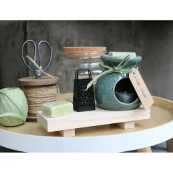 Geurstokjes-Ideas 4 Seasons Ideas4seasons Amberblokjes/geurblokjes - eucalyptus geur - 3x stuks