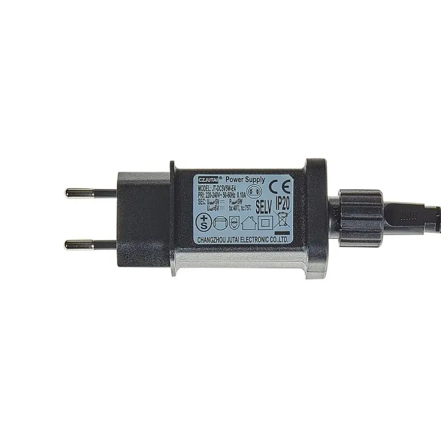 Kerstverlichting-Beliani IGALIKU - LED kerstverlichting - Zwart - 2700 cm - PVC