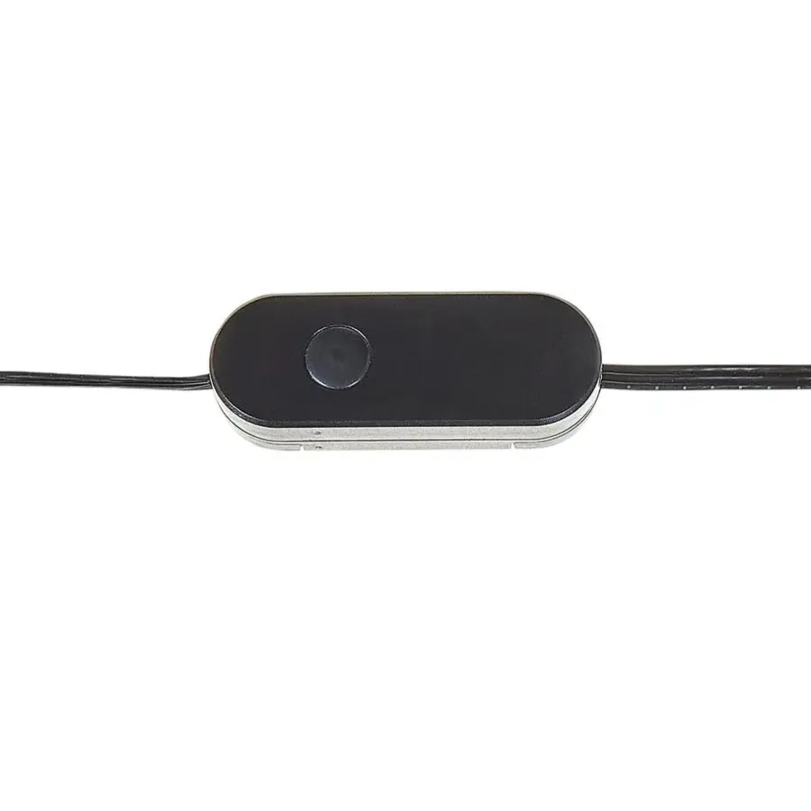 Kerstverlichting-Beliani IGALIKU - LED kerstverlichting - Zwart - 1350 cm - PVC