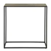 Kaptafels-Dimehouse Industriële sidetable Lizzy metallic brons - 25x75x75 cm - Brons - Bronskleurig
