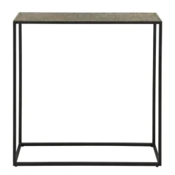 Kaptafels-Dimehouse Industriële sidetable Lizzy metallic brons - 25x75x75 cm - Brons - Bronskleurig