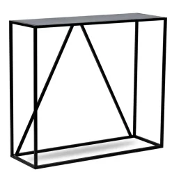 Sidetables-Nordlys Industriële zwarte metalen consolestijl