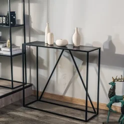 Sidetables-Nordlys Industriële zwarte metalen consolestijl