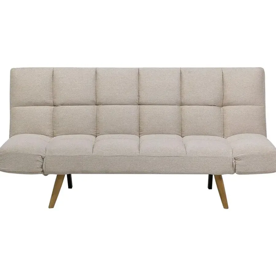 Beliani INGARO - Slaapbank 3-zits - Beige - Polyester