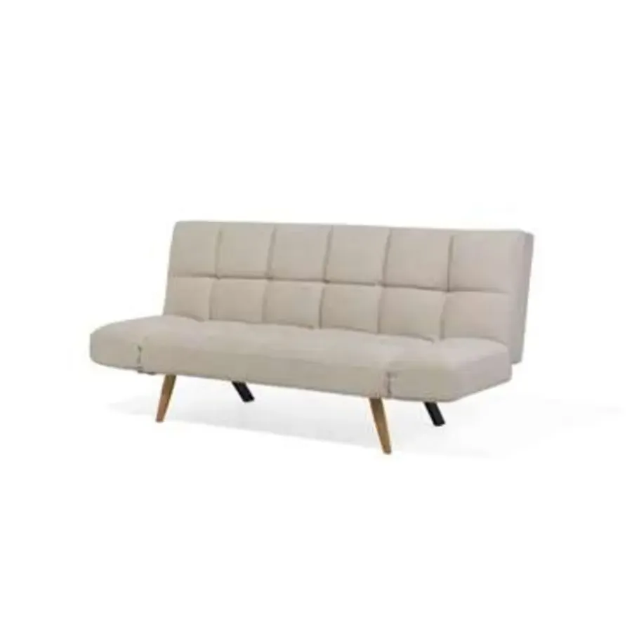 Beliani INGARO - Slaapbank 3-zits - Beige - Polyester