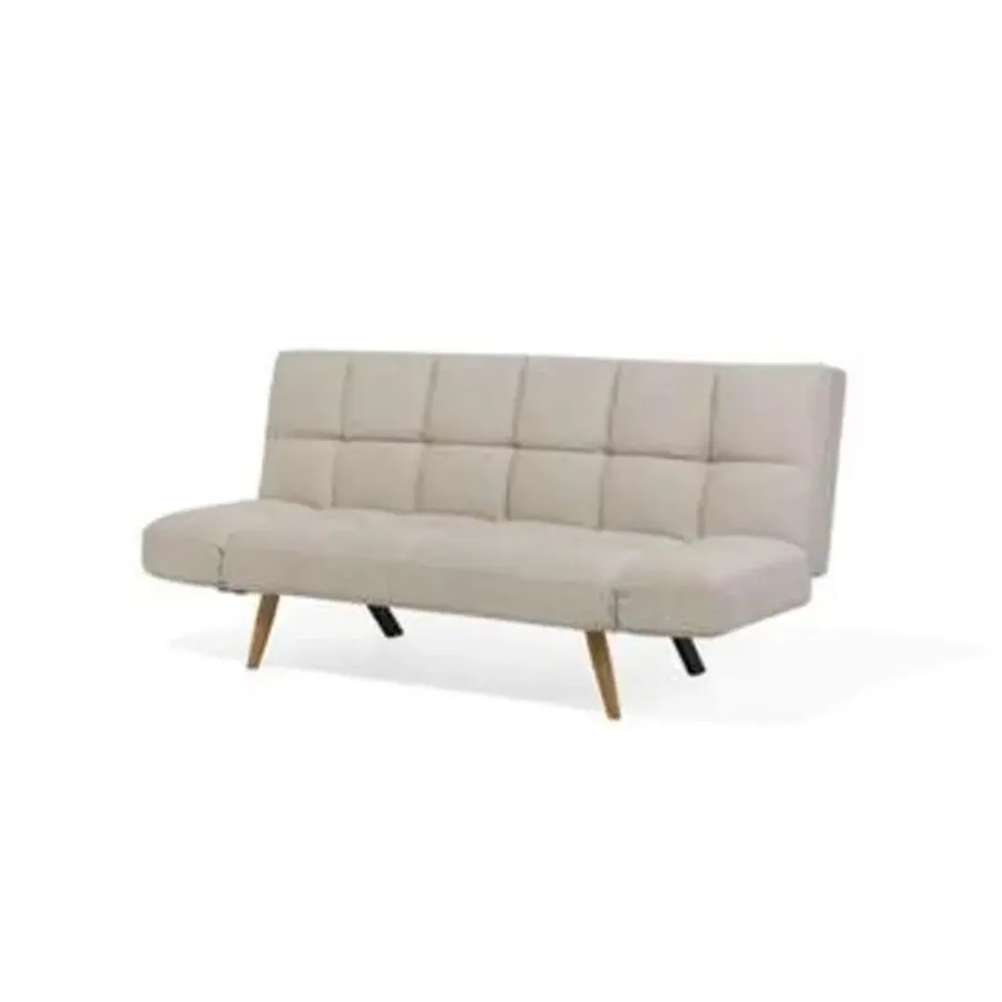 Beliani INGARO - Slaapbank 3-zits - Beige - Polyester