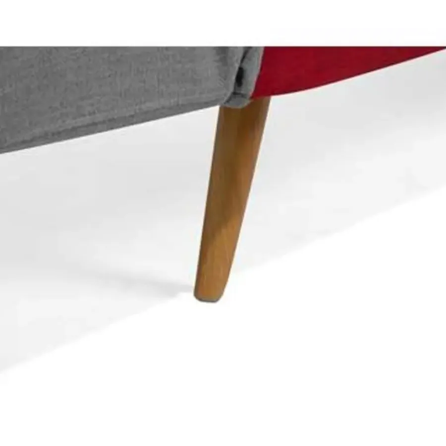 Slaapbanken|Slaapbanken-Beliani INGARO - Slaapbank 3-zits - Multicolor - Polyester
