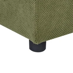 Hockers En Voetenbanken-Leen Bakker INNVIK - Ottomaan - Groen - Polyester