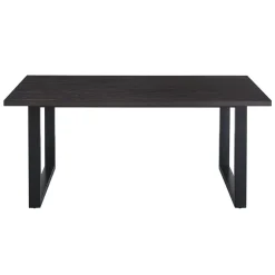 Rechthoekige Eettafels-Interiax Eettafel 'Oliver' 180 cm Decor Donkerbruin