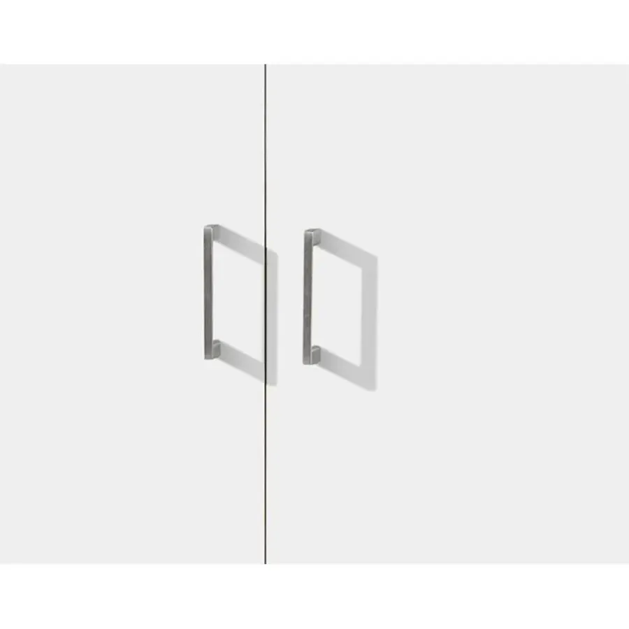 Interiax Kledingkast 'Amelie' - Wit - 2 Deurs - 180x60x40 cm